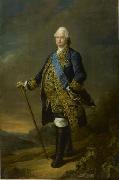 Francois-Hubert Drouais Lieutenant general des armees du Roi oil on canvas